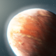 Artist’s impression of WASP-121b.